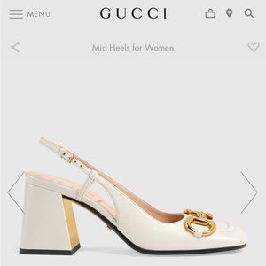 Women’s GUCCI horsebit shoe size 36